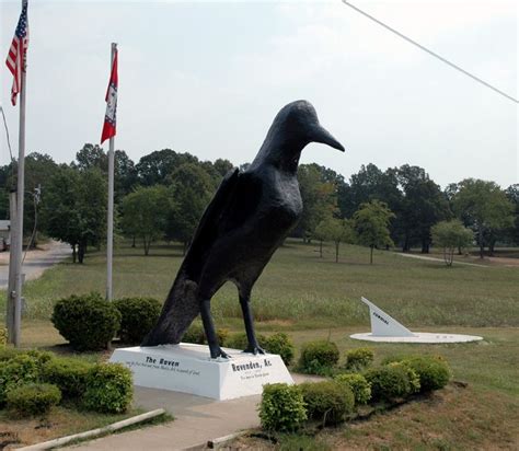 The Raven - Ravenden - Arkansas Attractions | Raven, Arkansas, Statue