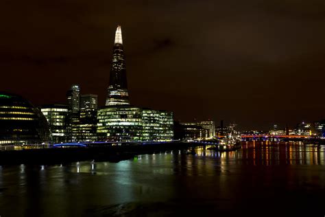 The River Thames at Night Photograph by David Pyatt - Fine Art America