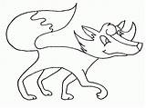 Free Fox Coloring Pictures Download Png  sketch template