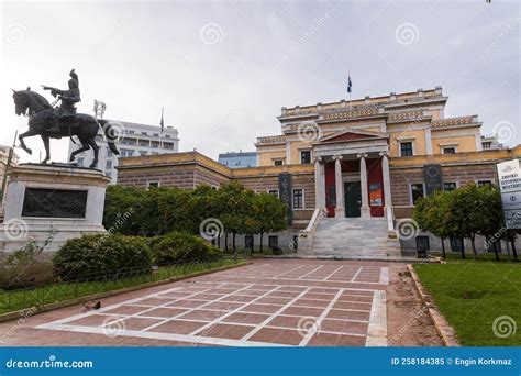 Old Parliament Building, Today`s National History Museum of Greece, Athens Editorial Image ...