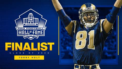 Former Rams wide receiver Torry Holt named finalist for Pro Football ...