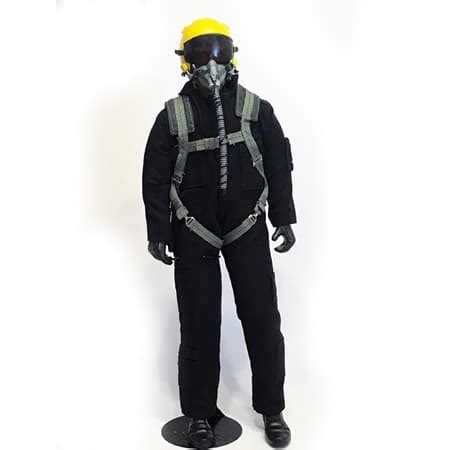 12" Custom Black/Yellow RC Jet Pilot Figure - Dreamworks Model Products ...