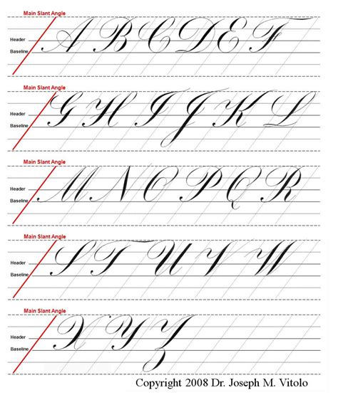 Tracing Cursive Letters Printables