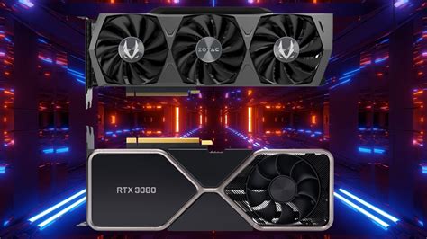 ZOTAC RTX 3080: rinden menos que las Founders Edition