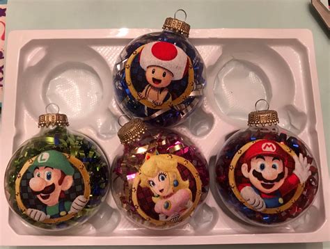 Handmade Mario Bros Christmas Ornaments Your | Etsy