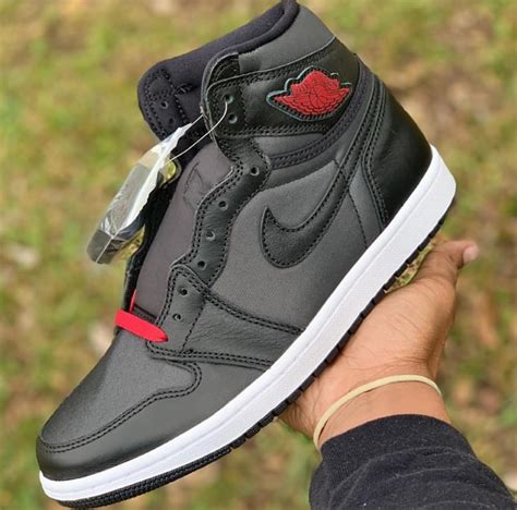 The Air Jordan 1 Retro High OG "Black Satin" Releases Next Month | Sneaker Buzz