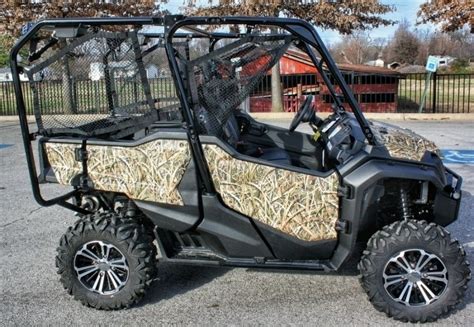 Custom Honda Pioneer 1000-5 Camo Wrap | Mossy Oak Treestand | Honda-Pro Kevin 2016 Honda, New ...