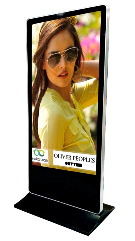 Metal Round 55 inch Digital Standee for Rent at Rs 8000 in New Delhi ...