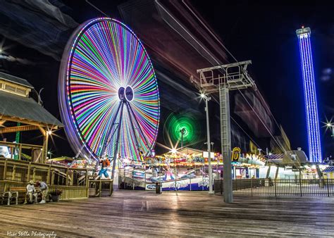 Casino Pier, Boardwalk, Seaside Heights, NJ, Jersey Shore, Long Exposure, Fine Art Photography ...