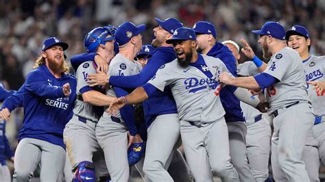 Los Angeles Dodgers overcome New York Yankees 7-6 in Game 5 to clinch ...