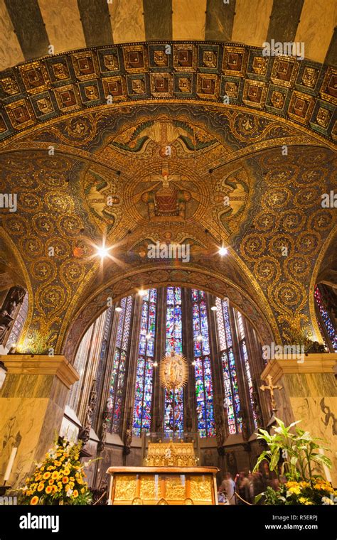 Germany, Aachen, Aachen Cathedral, Interior Stock Photo - Alamy