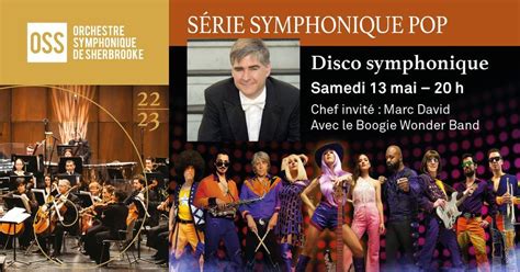 Disco symphonique avec le Boogie Wonder Band et lOSS | Centre culturel de l'Université de ...