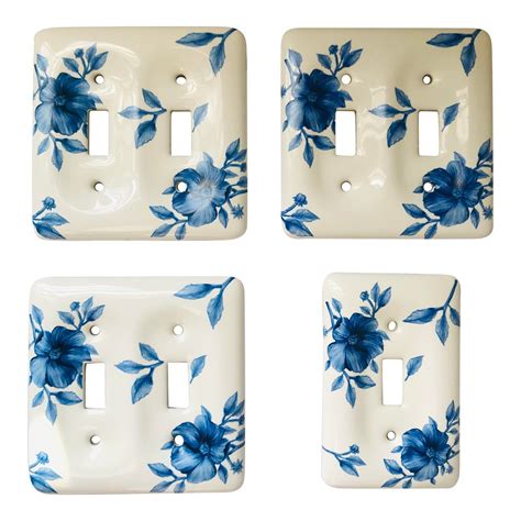 White Ceramic Light Switch Covers White White Ceramic Wall Plates & Outlet Covers - The Art of ...