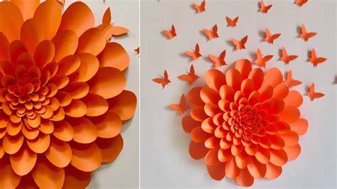 Room Decoration Ideas With Paper Flowers | Shelly Lighting