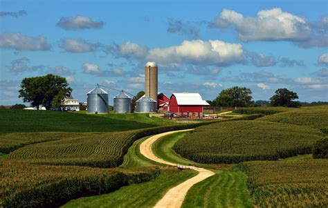 My wife and I were driving the rural back roads of Iowa and this scene literally had me turning ...