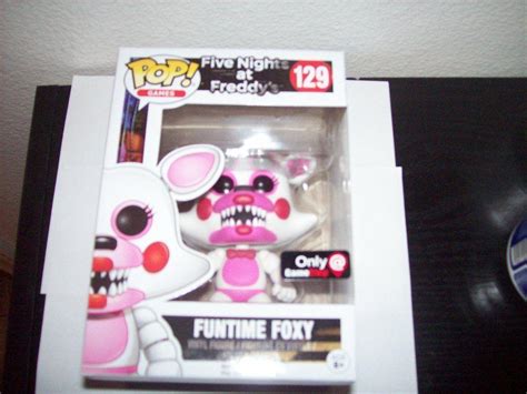 NEW FNAF Funko Pop Five Nights at Freddy's Funtime Foxy #129 GameStop Exclusive | #1844310656