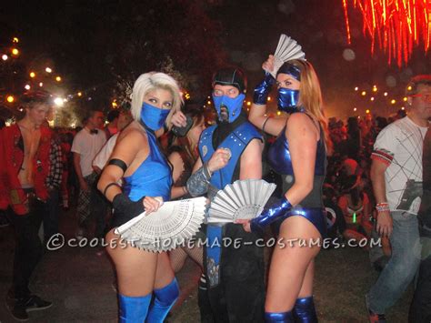 Homemade Mortal Kombat Princess Kitana Halloween Costume