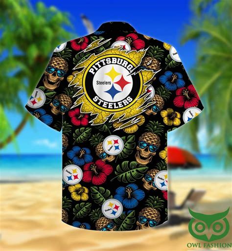 Pittsburgh Steelers NFL Pineapple Hawaiian Shirt - Meteew