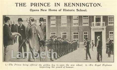 ARCHBISHOP TENISON’S SCHOOL ROYAL OPENING, KENNINGTON - LandmarkLandmark