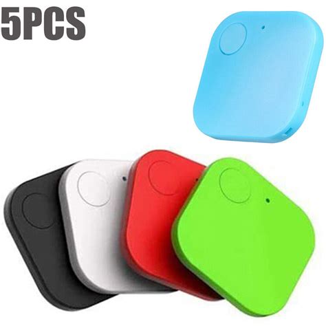 5PCS GPS Tracker Wireless Bluetooth Anti-Lost Wallet Key Pet Locator ...