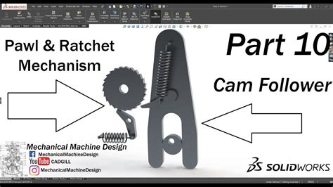 Mechanism Part Pawl Ratchet Mechanism Modeling Simulation | sexiezpix ...