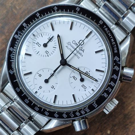 Omega Speedmaster Reduced White Dial "ALBINO" – Gallotta Vintage & Watches