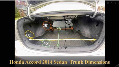 Honda Accord Trunk Dimensions: Practical Storage Insights - Automobile ...