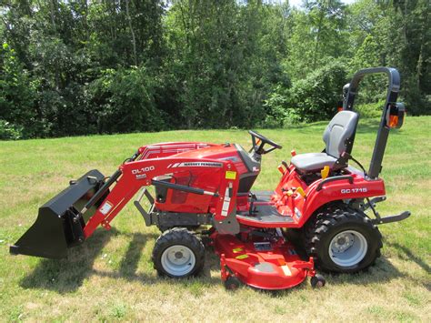 Massey ferguson gc1715 backhoe attachment