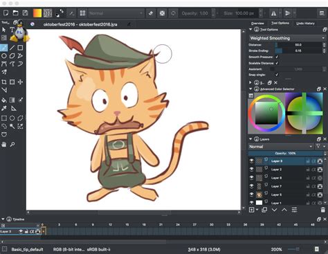 FERRAMENTAS LINUX: Krita 3.1 Pintura Digital App está Agora em Desenvolvimento, Prometendo Novos ...