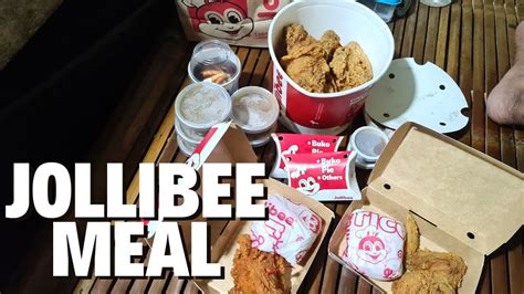 Jollibee Chicken Joy Bucket Meal - YouTube