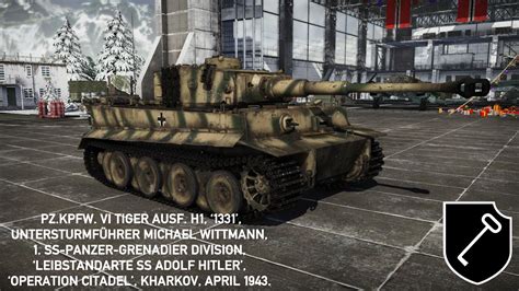 [War Thunder Skin] Pz.Kpfw VI Tiger H1, 1331 by zFireWyvern on DeviantArt