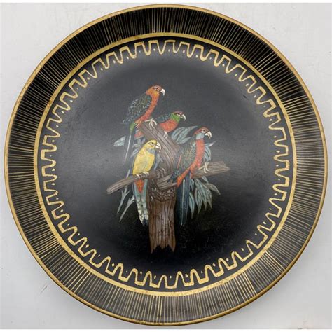 Vintage Raymond Waites Toyo Parrot Plates - a Pair | Chairish