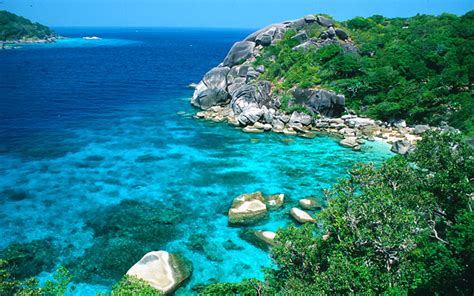 Cast Away on the Similan Islands in Thailand