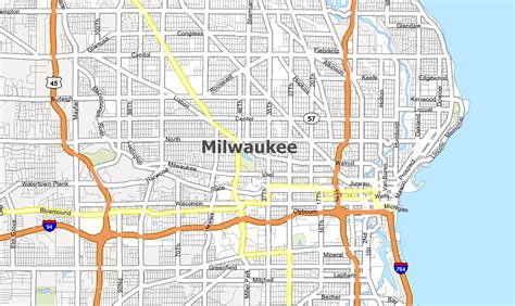 Milwaukee Map Collection, Wisconsin - GIS Geography