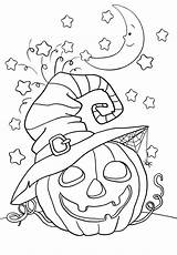 Coloring Halloween Printables sketch template