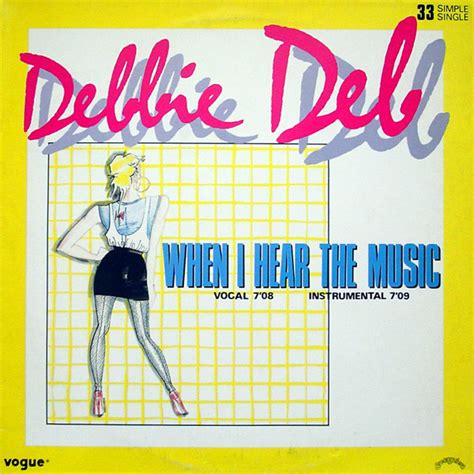 Debbie Deb - When I Hear Music (1984, Vinyl) | Discogs