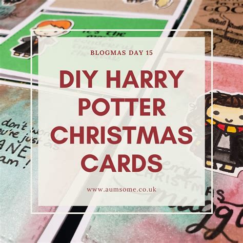 Harry Potter Themed Christmas Cards Harry Potter Holiday Card - The Art of Images