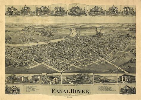 Historic Map - Dover, OH - 1899 | World Maps Online