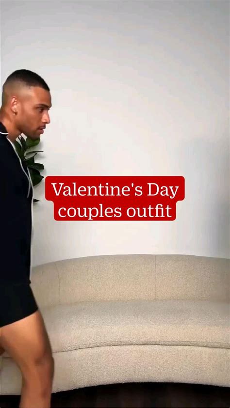 Valentine's Day couples outfit | Matching couple outfits, Couples outfit, Valentines day couple