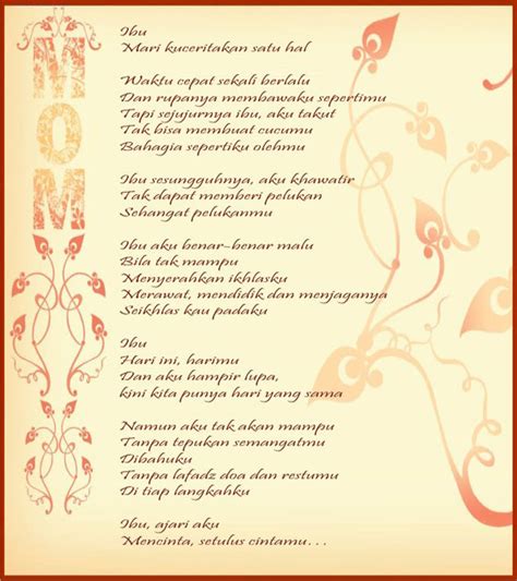 Puisi Tentang Ibu Yang Indah di Kala Hari Ibu - Informasi Terbaru 2015 ...