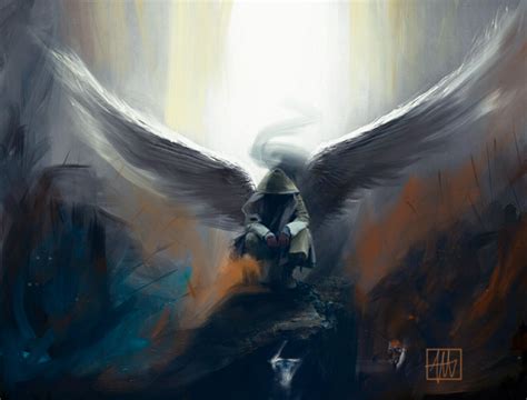 ArtStation - Archangel Gabriel, work in progress