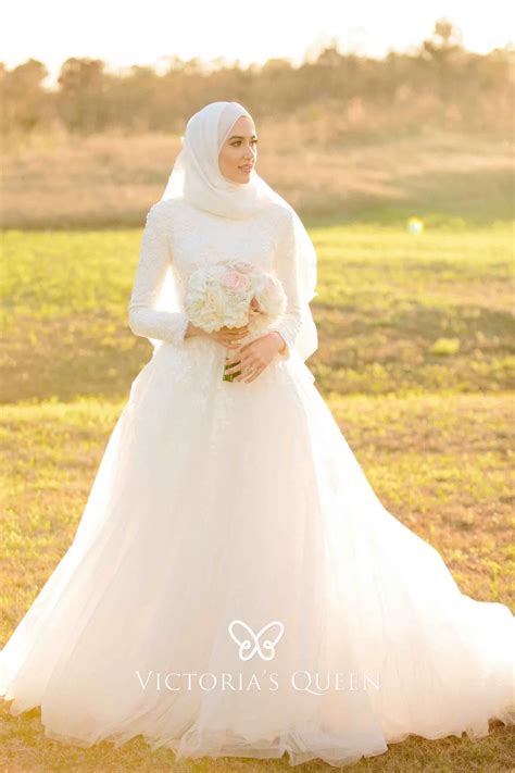 islamic wedding dresses with hijab | Dresses Images 2024