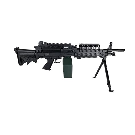 FN M249 AEG Black Nylon fibre - FN HERSTAL - Heritage Airsoft