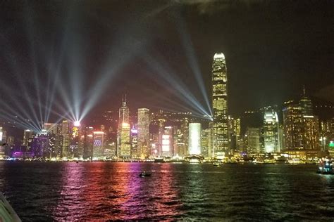 Symphony of Lights Hong Kong Harbor Night Cruise with Unlimited Drinks ...