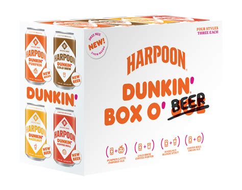 Harpoon Dunkin’ Box O’ Beer - Harpoon