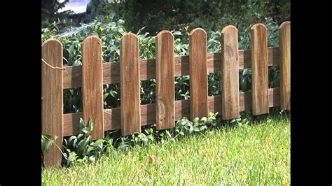 Small Home fence for garden ideas - YouTube