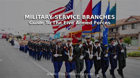 Military Service Branches And Guide To The Five Armed Forces