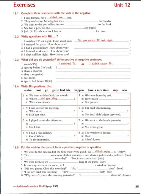 Grammar Worksheets For Grade 3