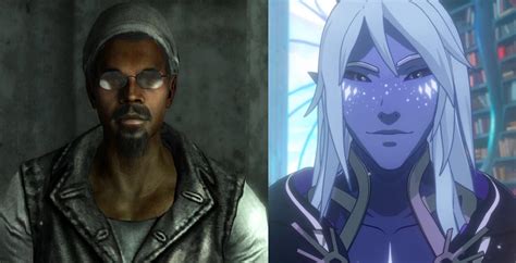 Just noticed that the voice actor of Aaravos, Erik Dellums, is also the voice actor for Three ...