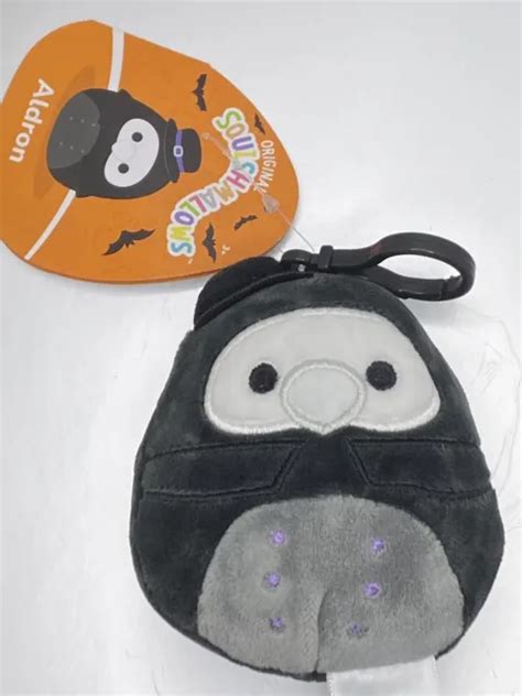 SQUISHMALLOW 3.5& ALDRON Plague Doctor Halloween Plush Clip NWT £26.35 - PicClick UK